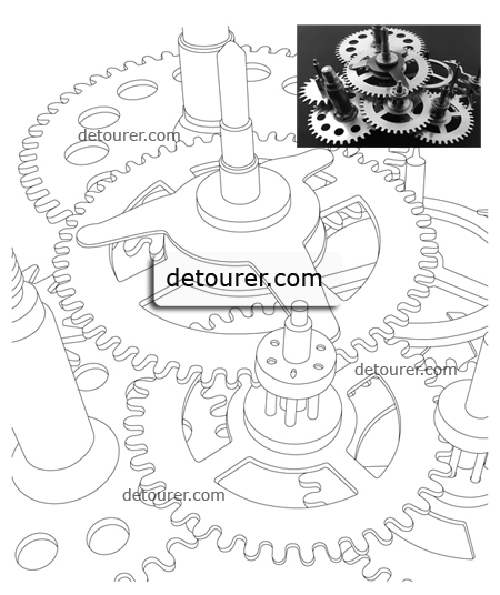 vectorisation-filaire