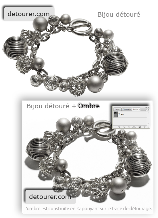 détourage bijoux